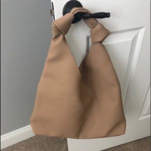 Anthropologie tan large purse. Carried once